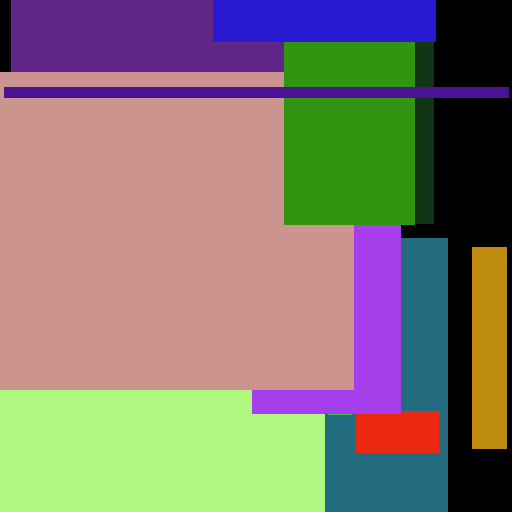 Album Cushion Banana Blue White