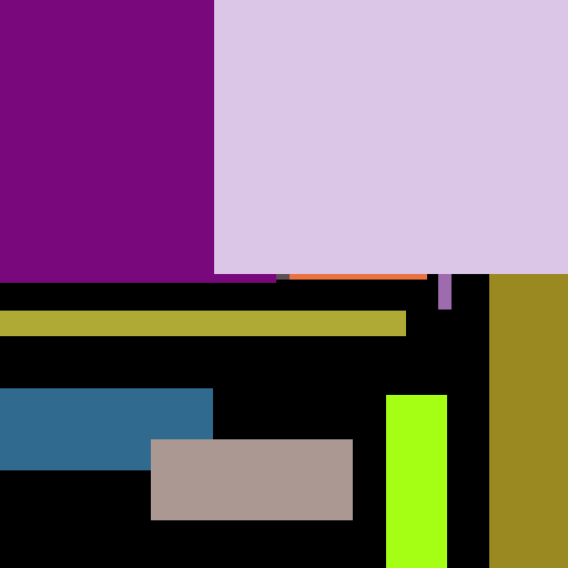 Purple Brown Fish Chair Smoothie